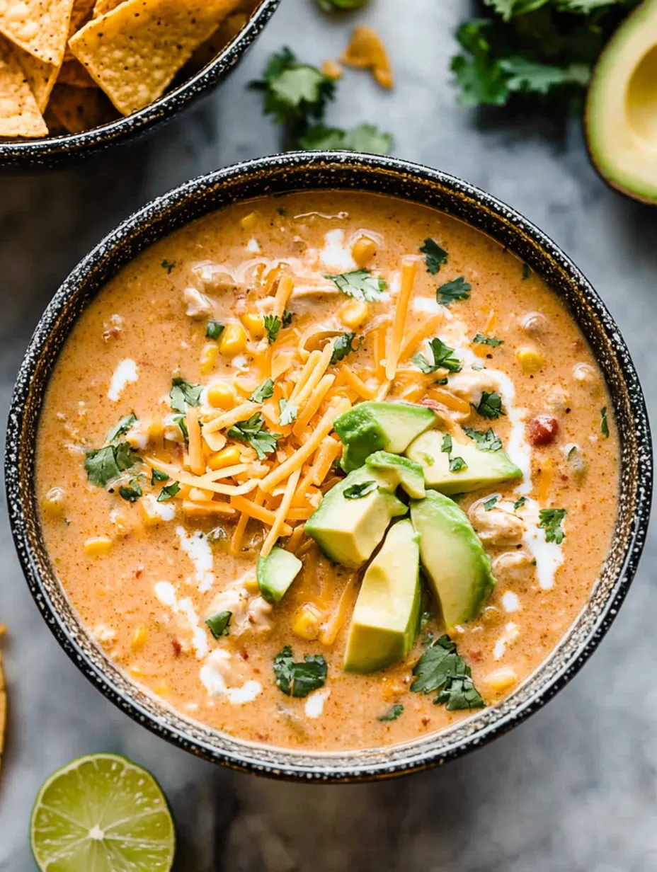Creamy White Chicken Chili Dinner