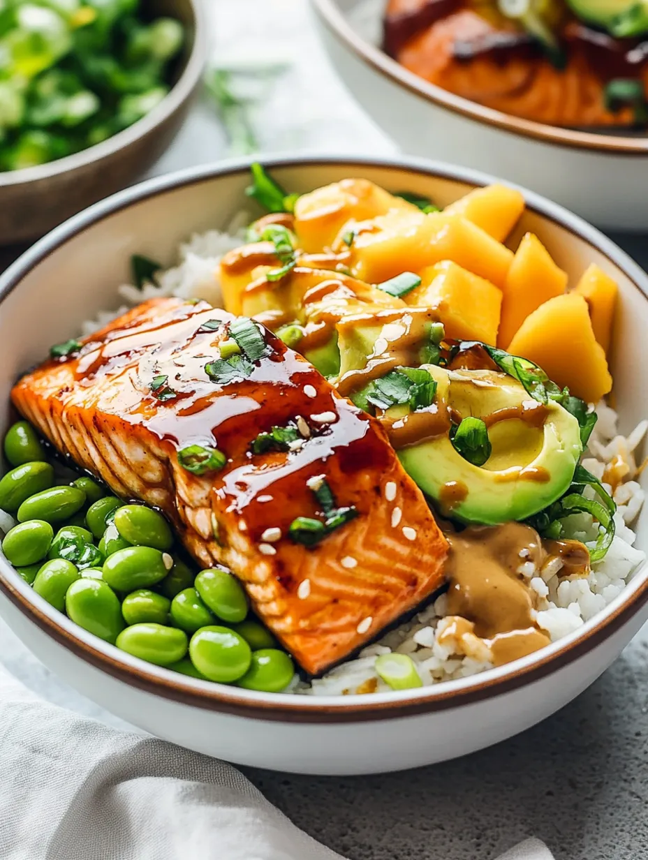 Teriyaki Salmon Bowls How-To