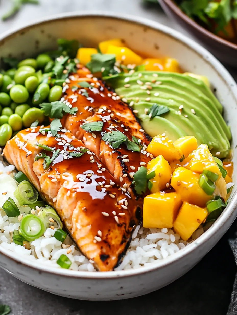 Easy Teriyaki Salmon Bowls How-To