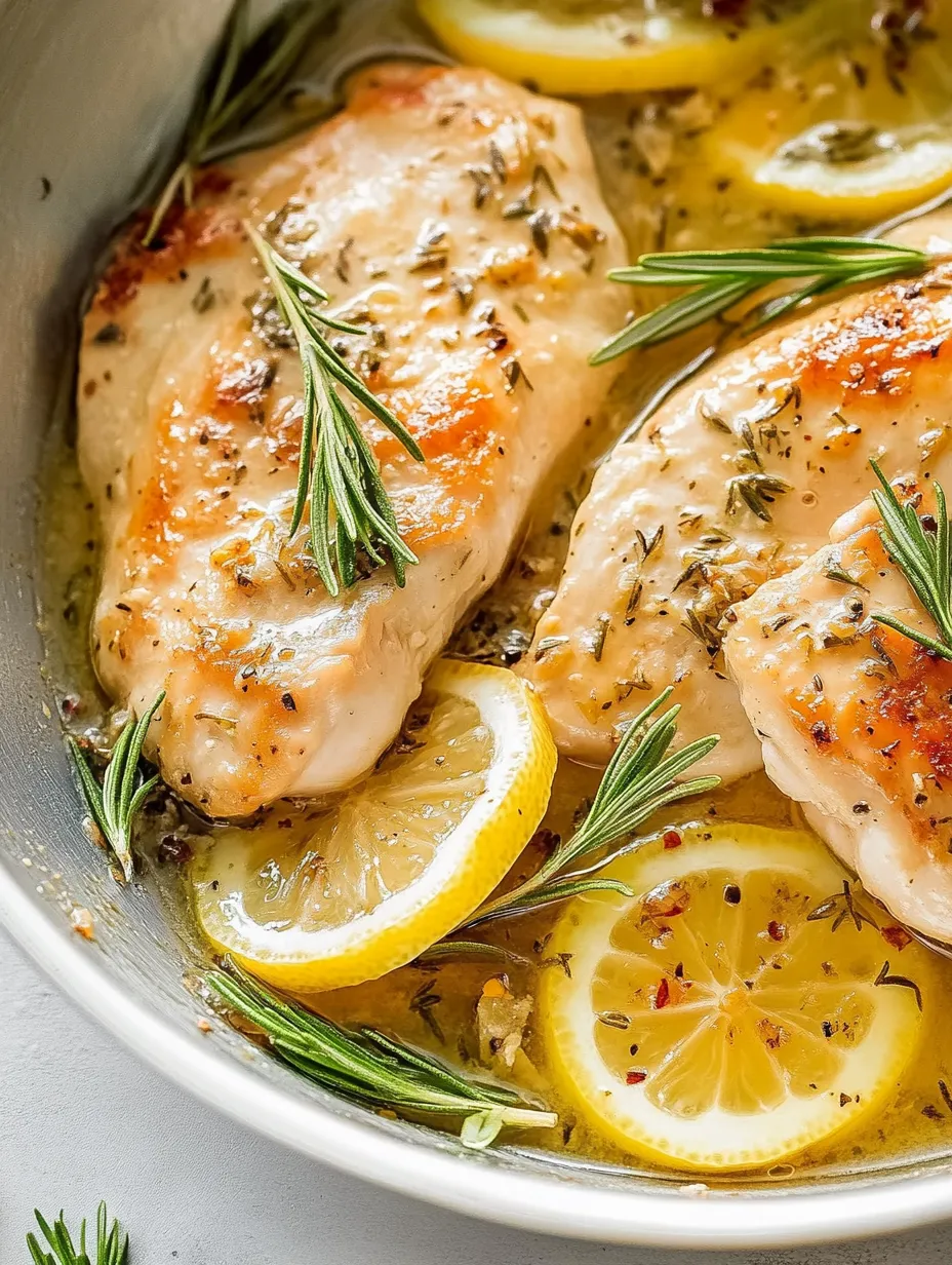Lemon Rosemary Chicken Homemade