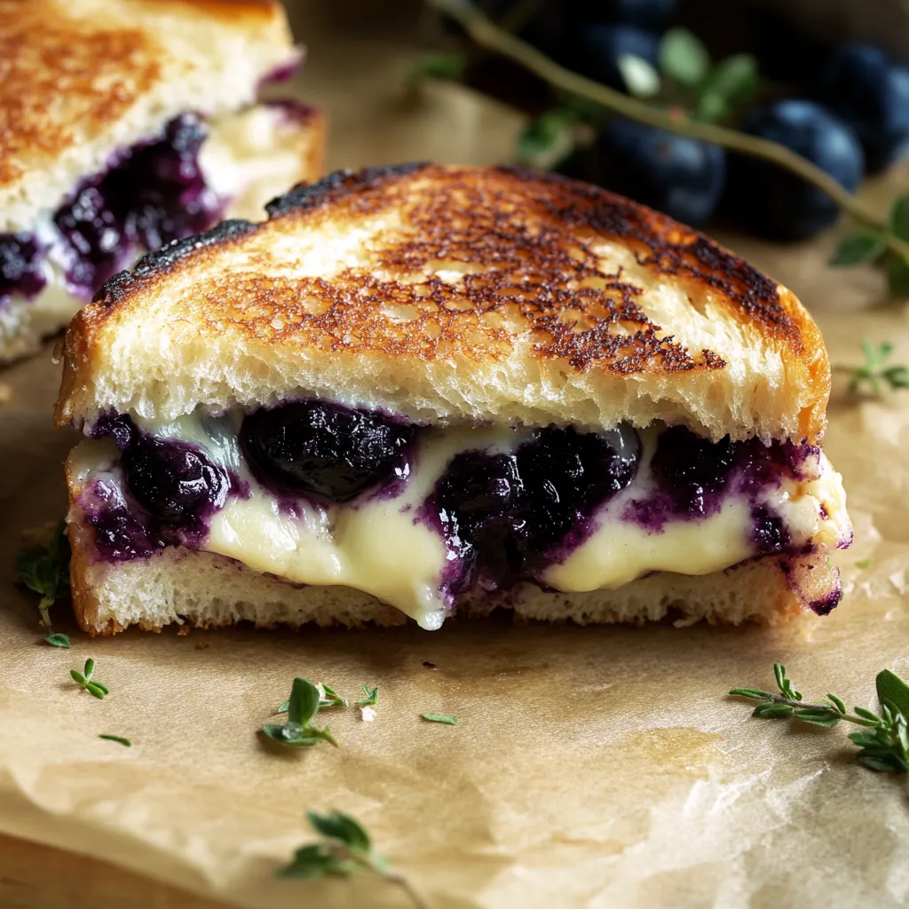 White Cheddar Blueberry Sandwich