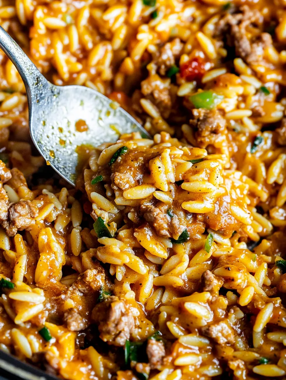 Cajun Dirty Orzo Homemade