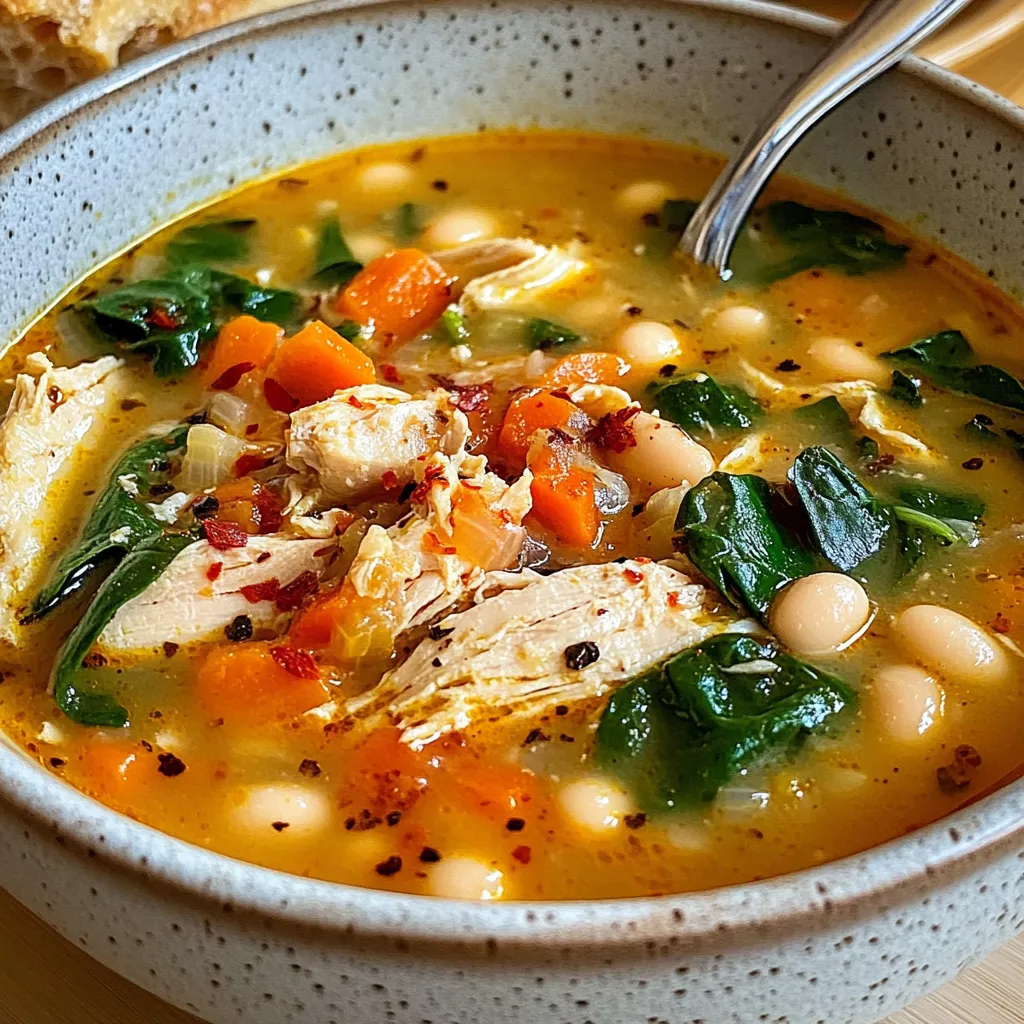 Delicious Tuscan Chicken Soup Ready in 30 Minutes