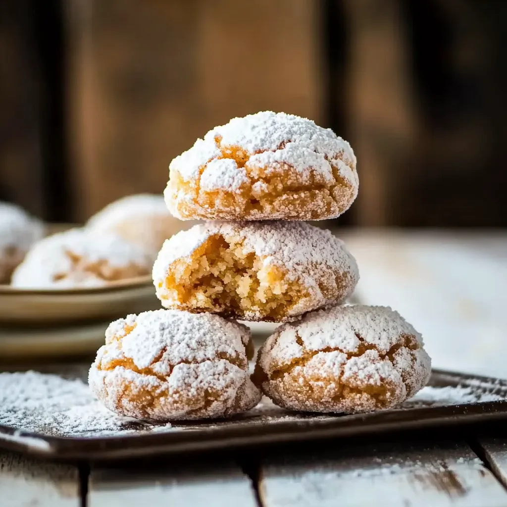 Perfect Chewy Almond Cookies