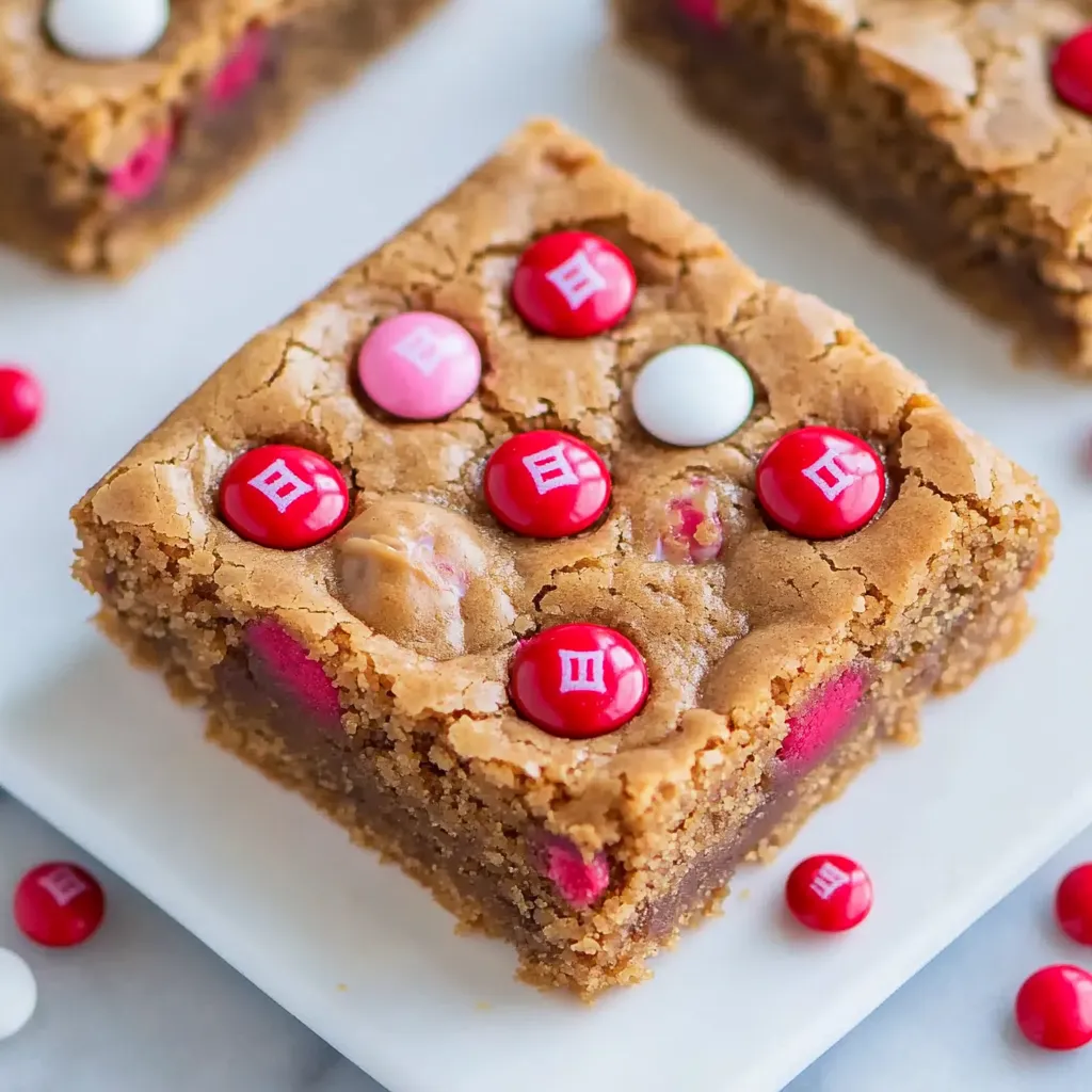 Soft Peanut Butter Blondies