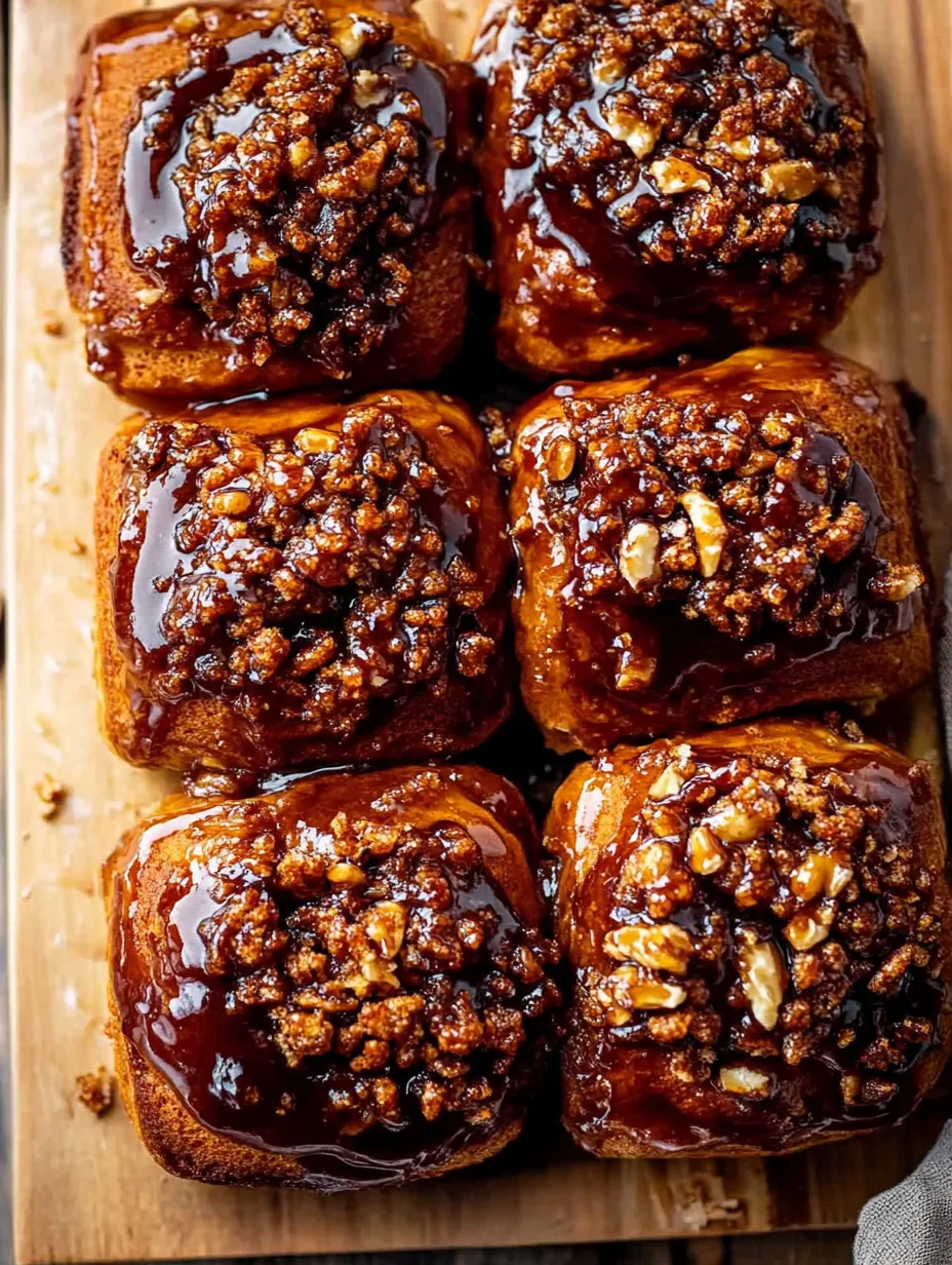 Sticky Buns Gooey Center