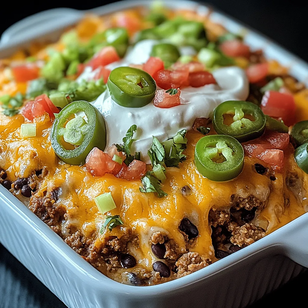 Layered Taco Bake