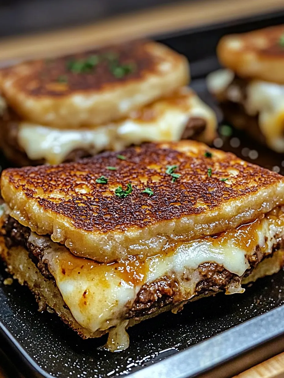 Patty Melts with Secret Sauce