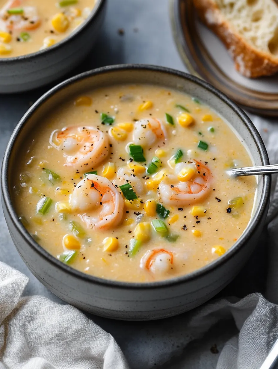 Shrimp and Corn Soup How-To