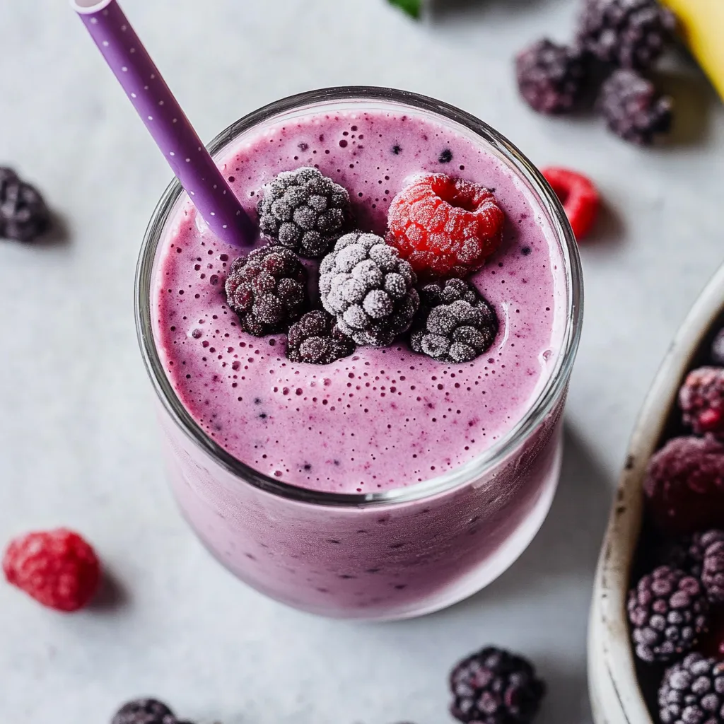 Berry Packed Protein Drink
