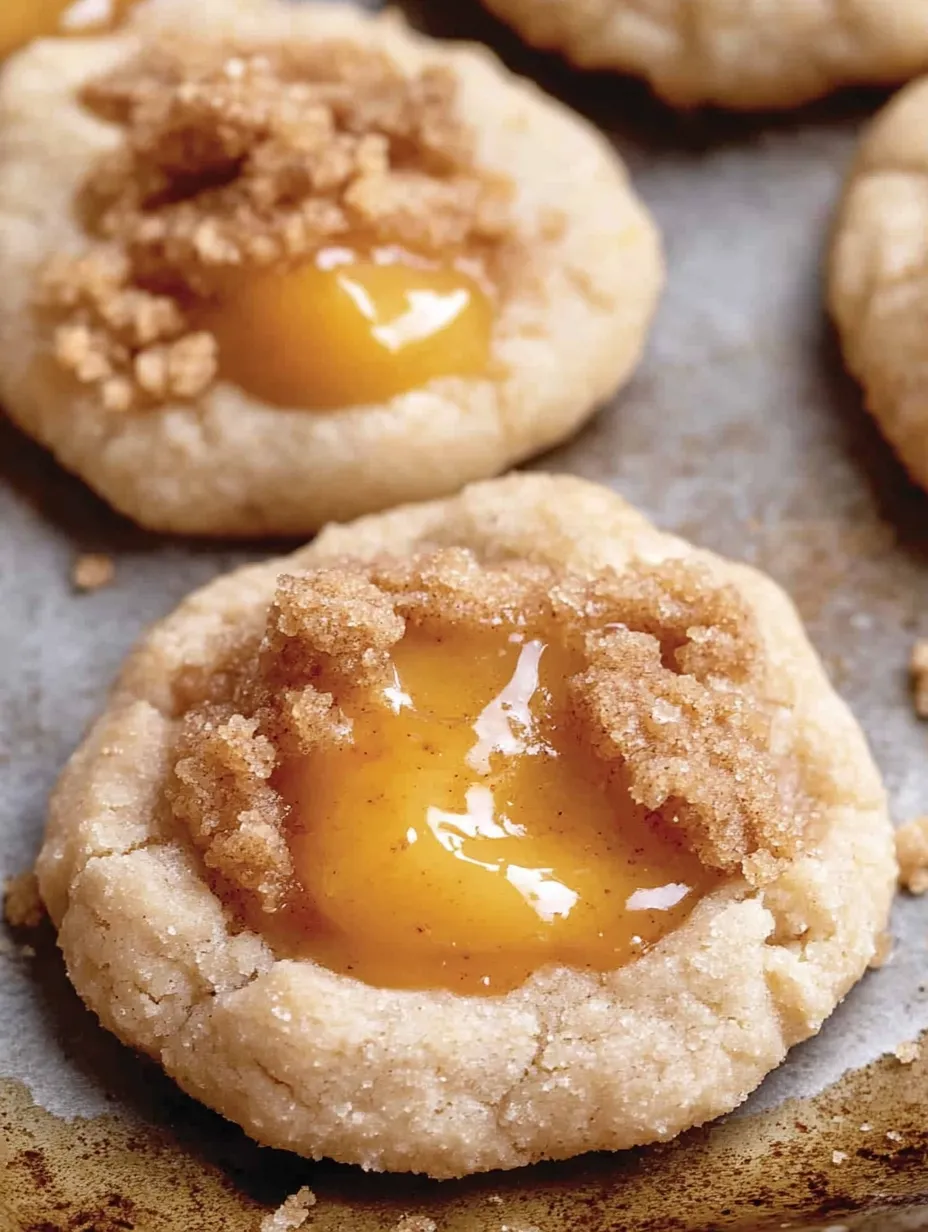 Peach Cobbler Cookies Homemade