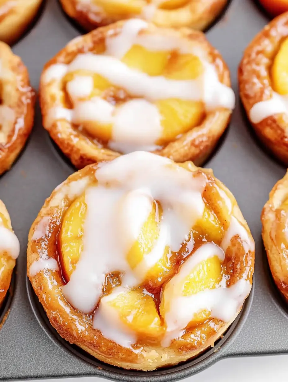 Mini Peach Pies Homemade