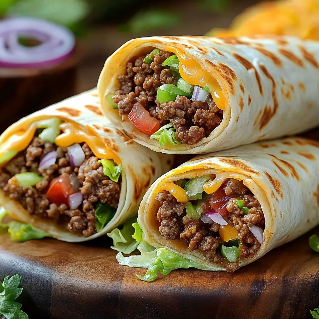 Zoom On Big Mac Wraps