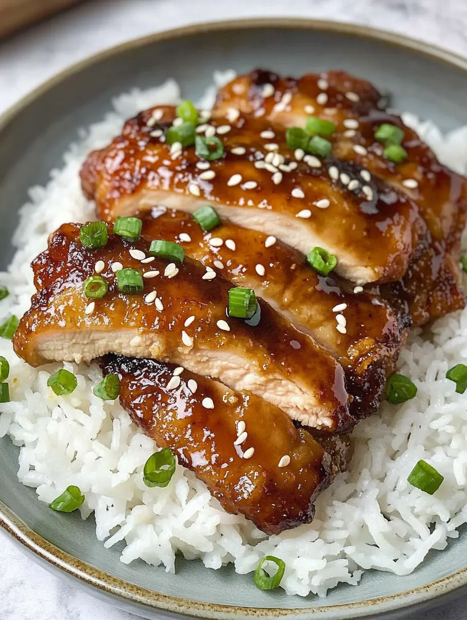 Homemade Soy Garlic Chicken Thighs Easy