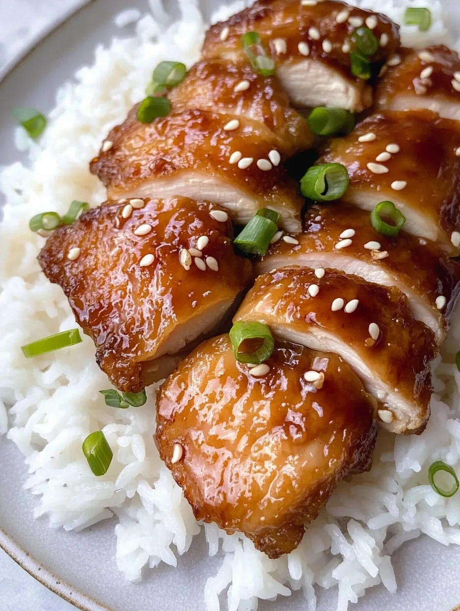 Homemade Soy Garlic Chicken Thighs Simple
