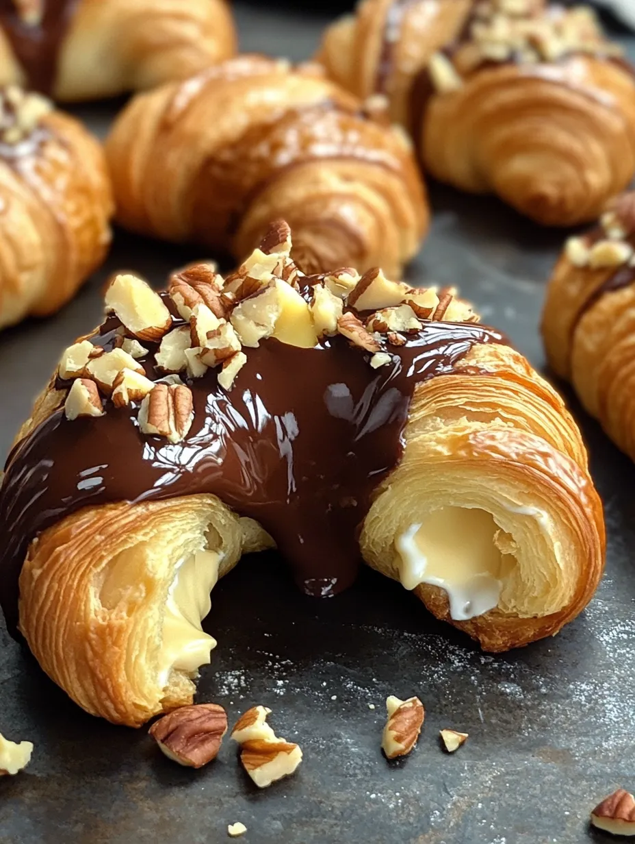 Boston Cream Pie Croissants Recipe