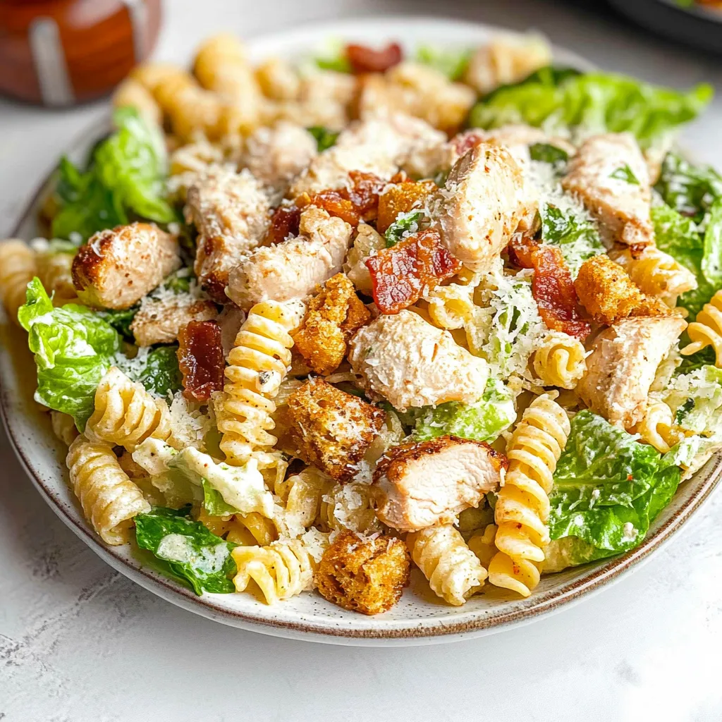 Creamy Chicken Pasta Bowl
