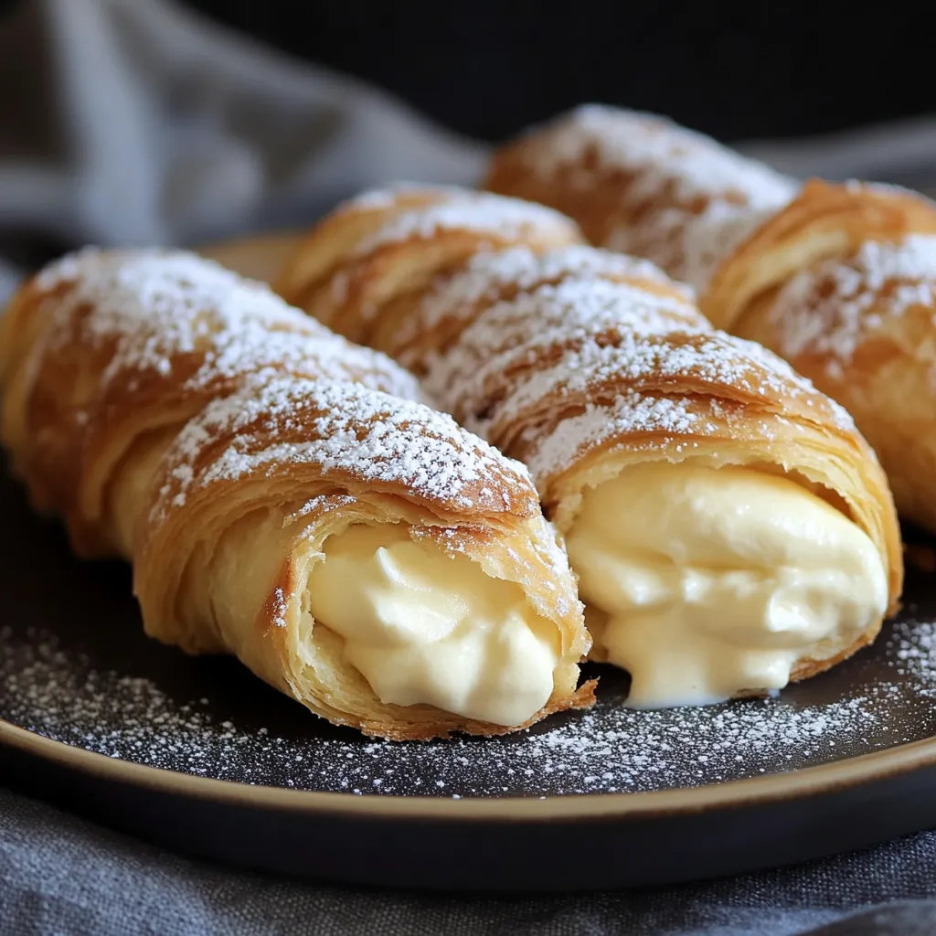 Cream Filled Cannoncini