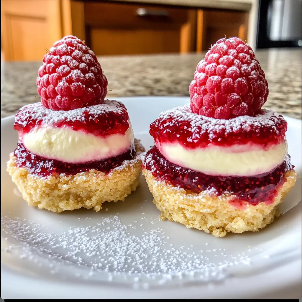 Tangy Lemon Raspberry Cups