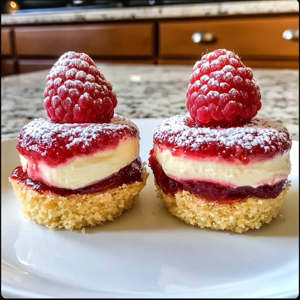 Lemon Raspberry Cheesecake Cups How-To