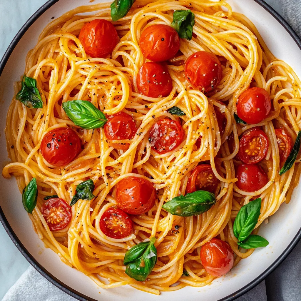 Cherry Tomato Pasta