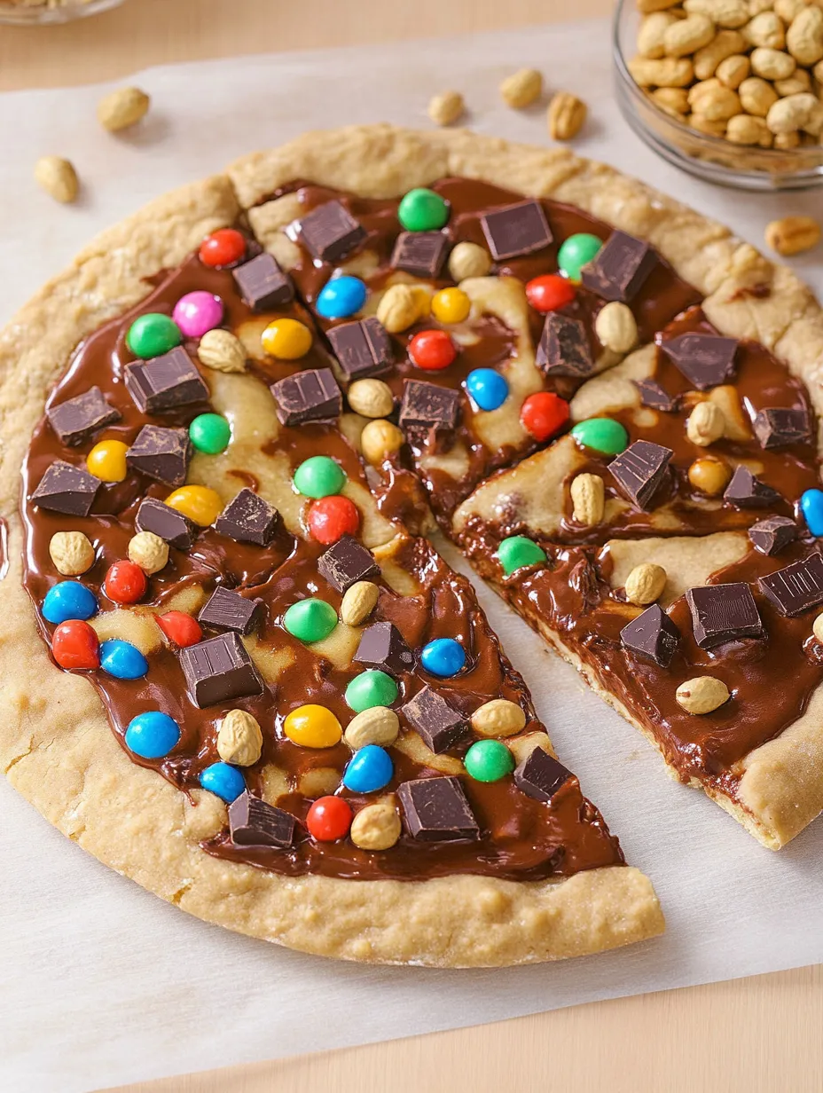 Chocolate Peanut Butter Pizza Recipe