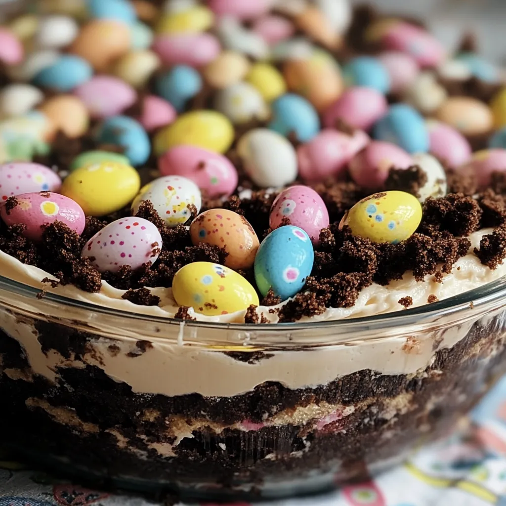 Easy Easter Dirt Cake Casserole