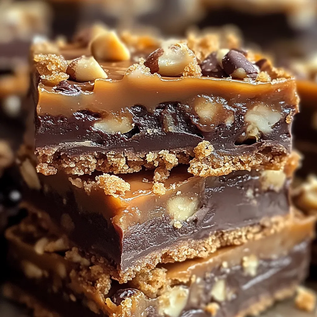 Cake Mix Toffee Bars Recipe