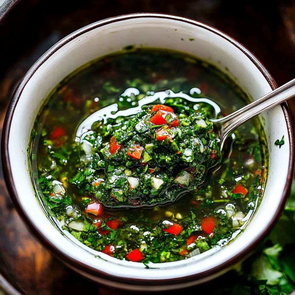 Authentic Chimichurri Sauce