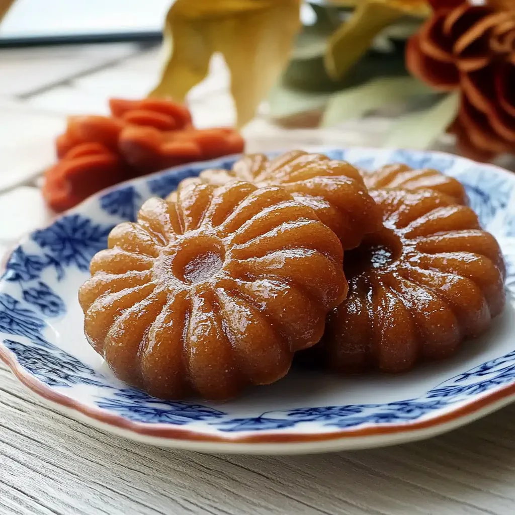 Golden honey-soaked Yakgwa cookies