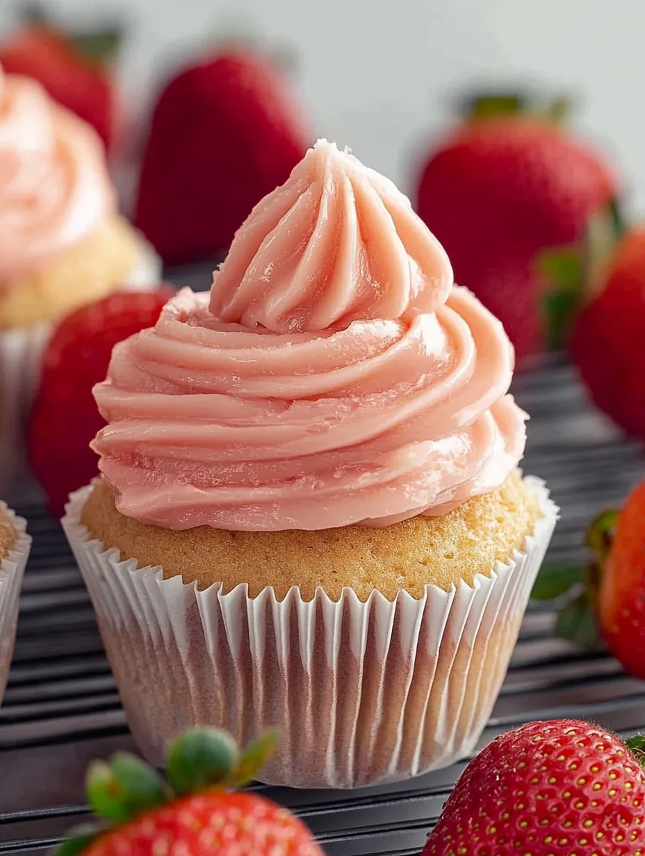 Strawberry Cupcakes Recipe
