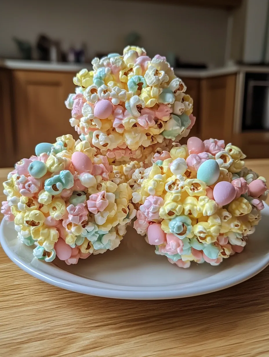 Easter Popcorn Balls Recipe