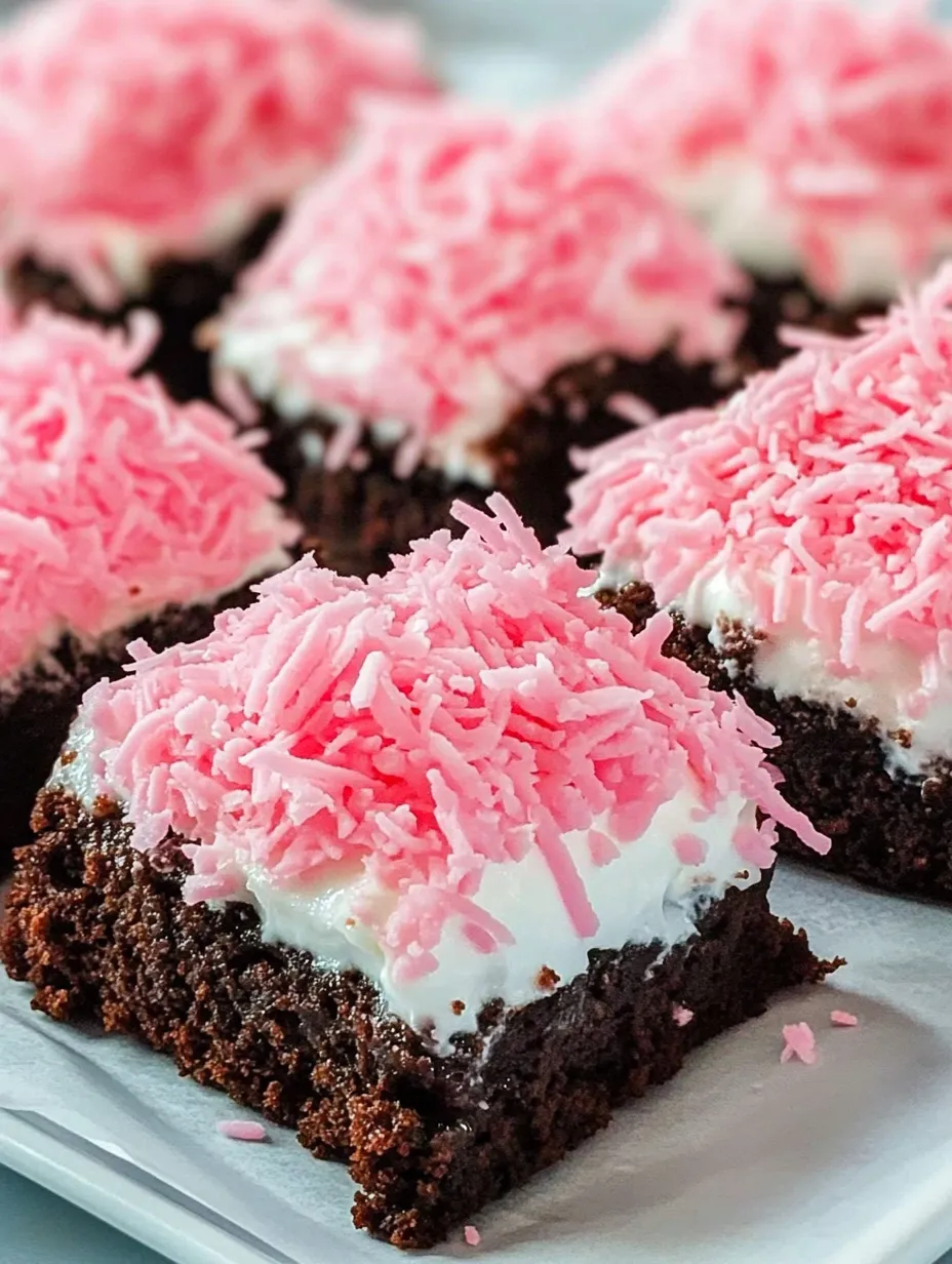 Sno Ball Brownies Recipe