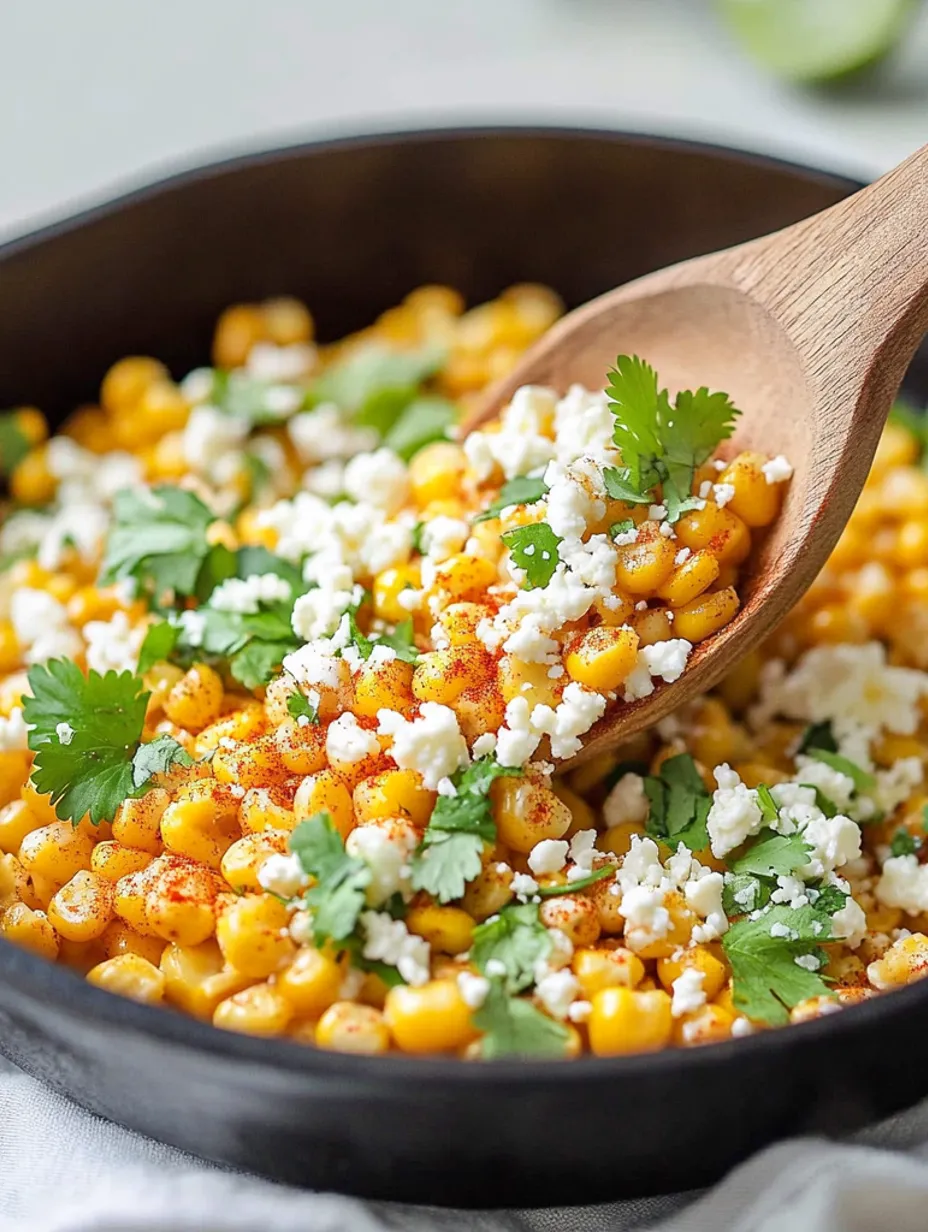 Easy Mexican Street Corn with Cotija & Chili