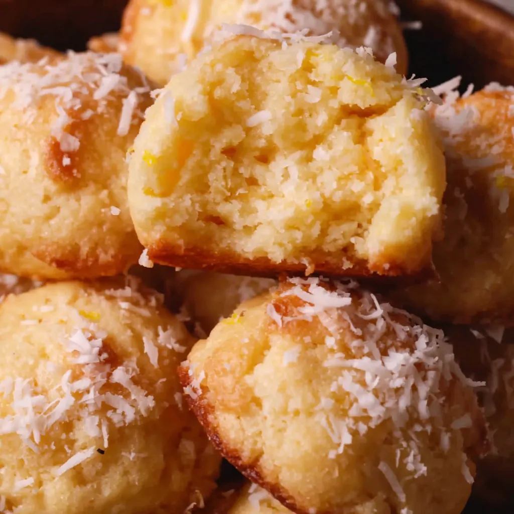 Lemon Coconut Cheesecake Cookies.