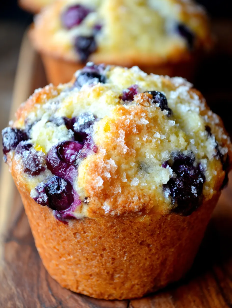 A muffin with blueberries on top.
