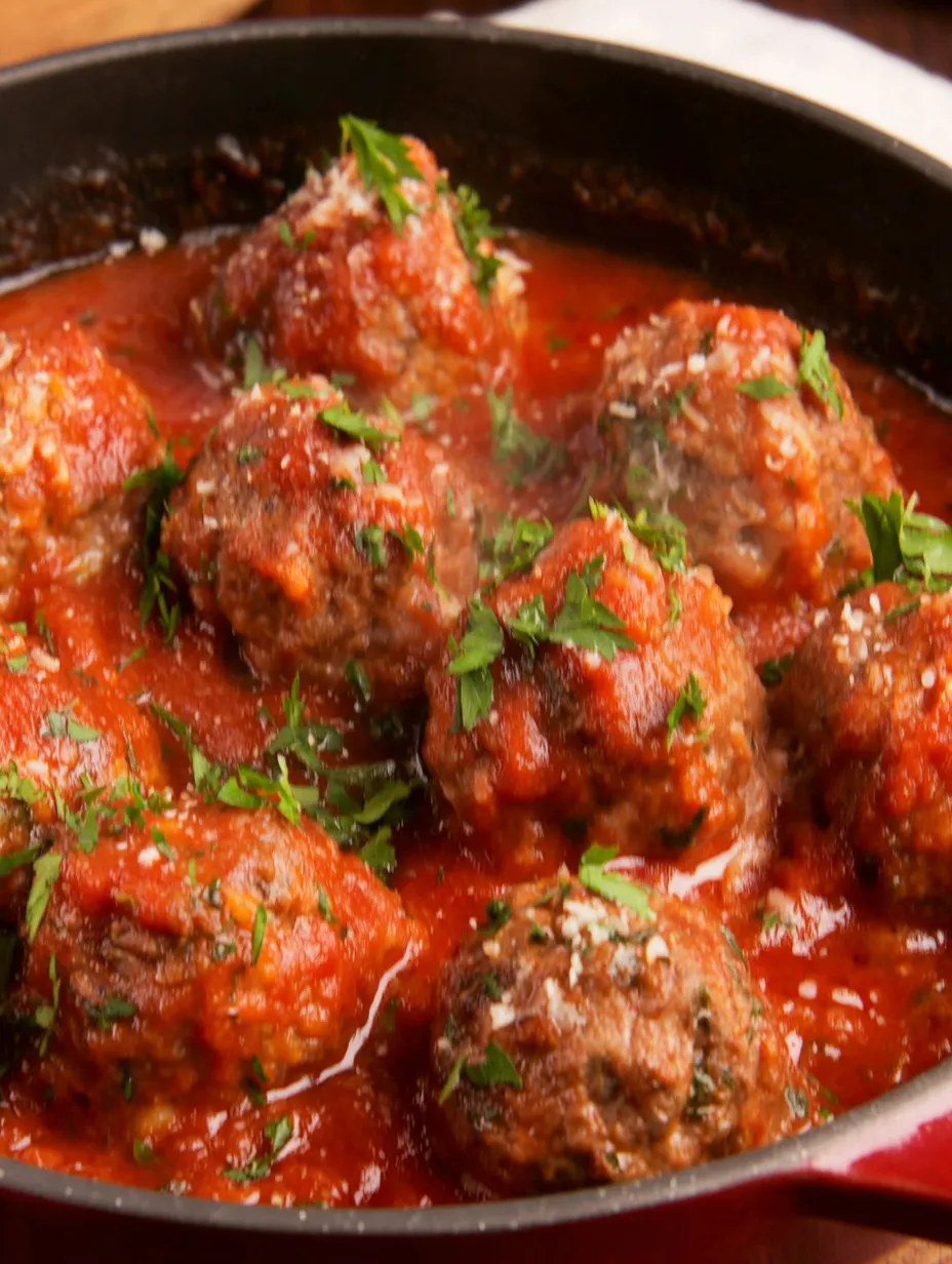 A plate of mozzarella stuffed meatballs.