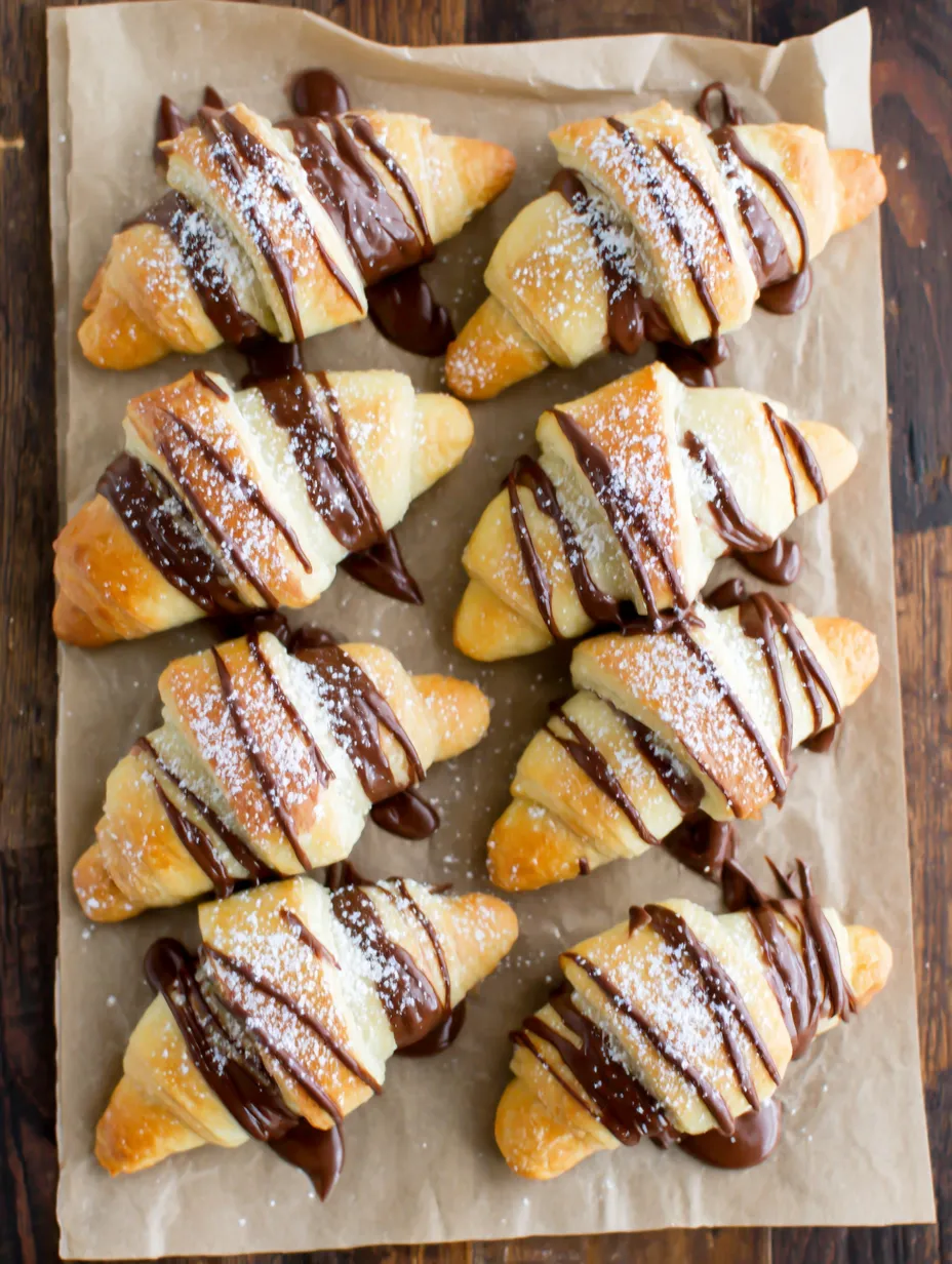 Nutella Crescent Rolls.