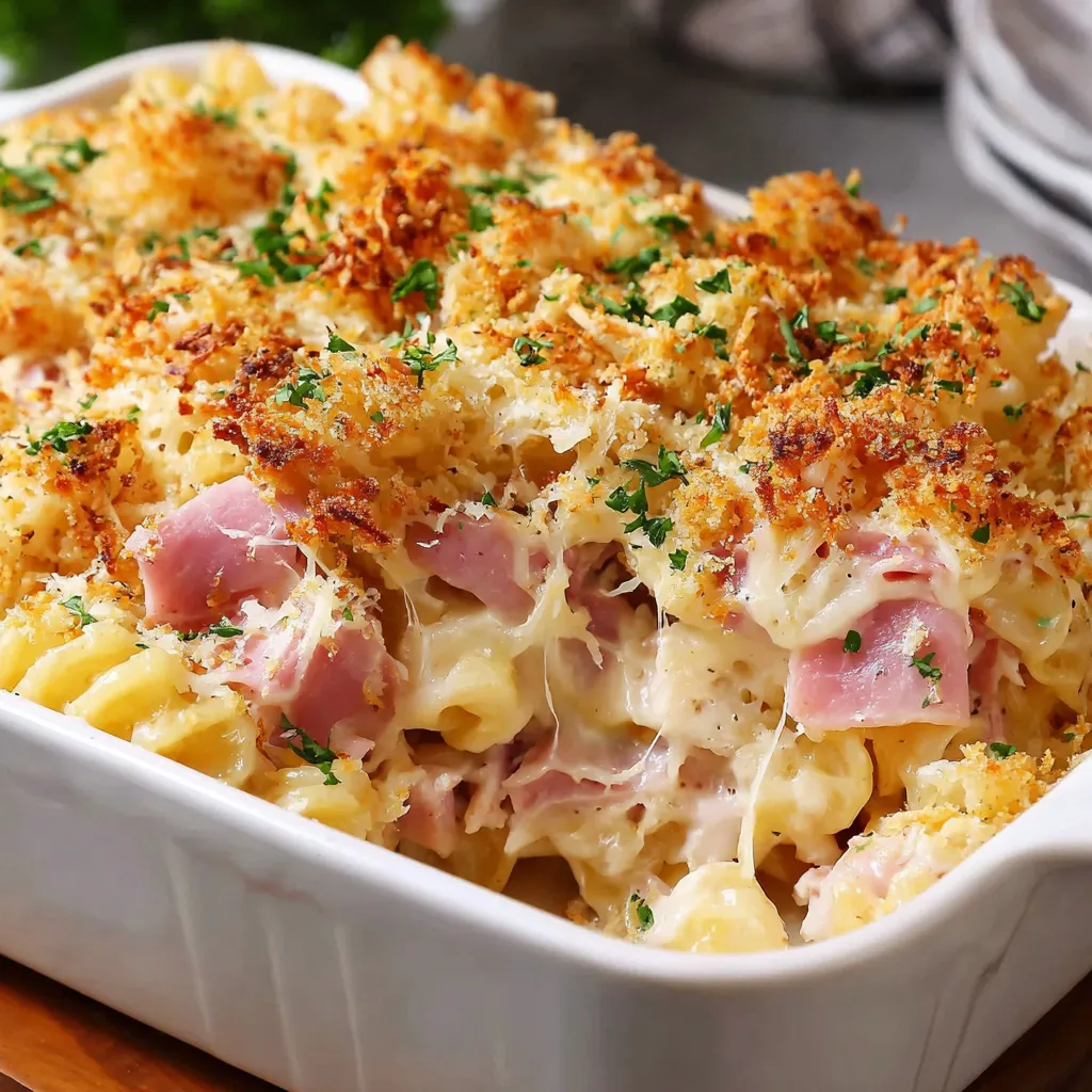 A dish of chicken cordon bleu.