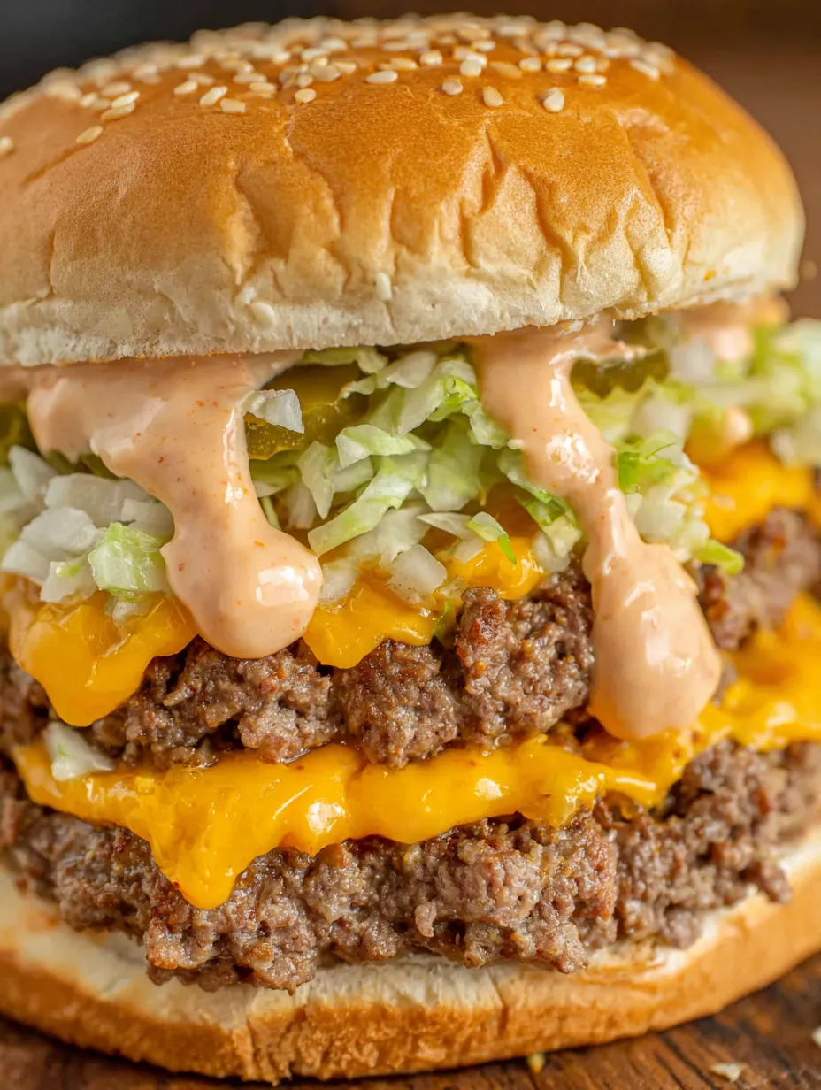 A sloppy joe sandwich with lettuce and cheese.