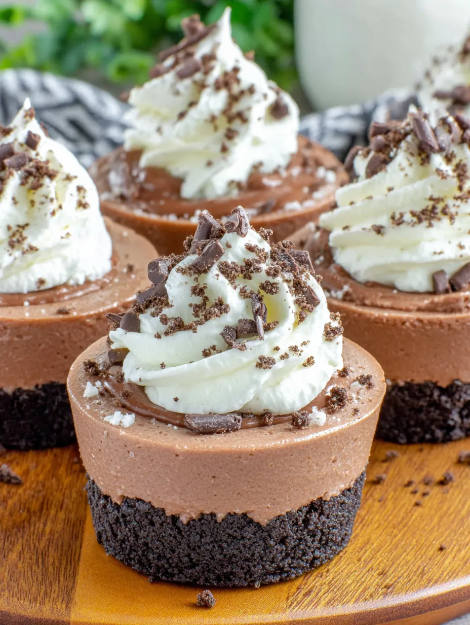 Chocolate Hazelnut Mascarpone Cups.