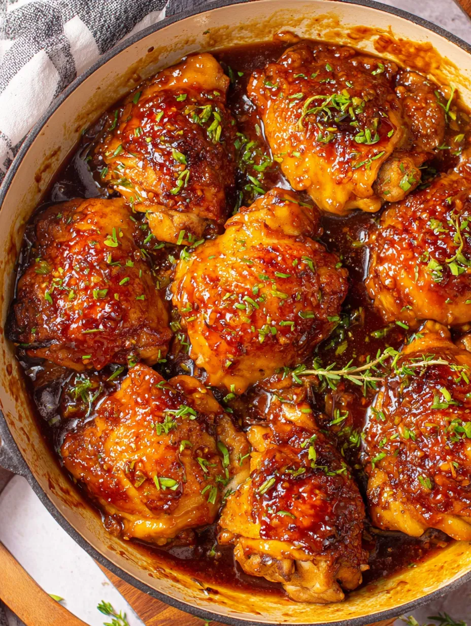 A dish of Hawaiian Shoyu Chicken.