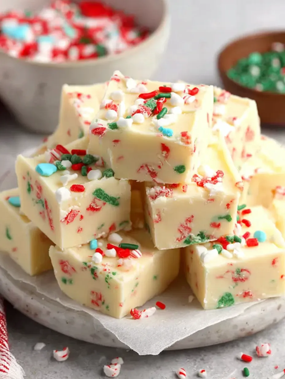 A stack of white chocolate fudge sugar cookies.