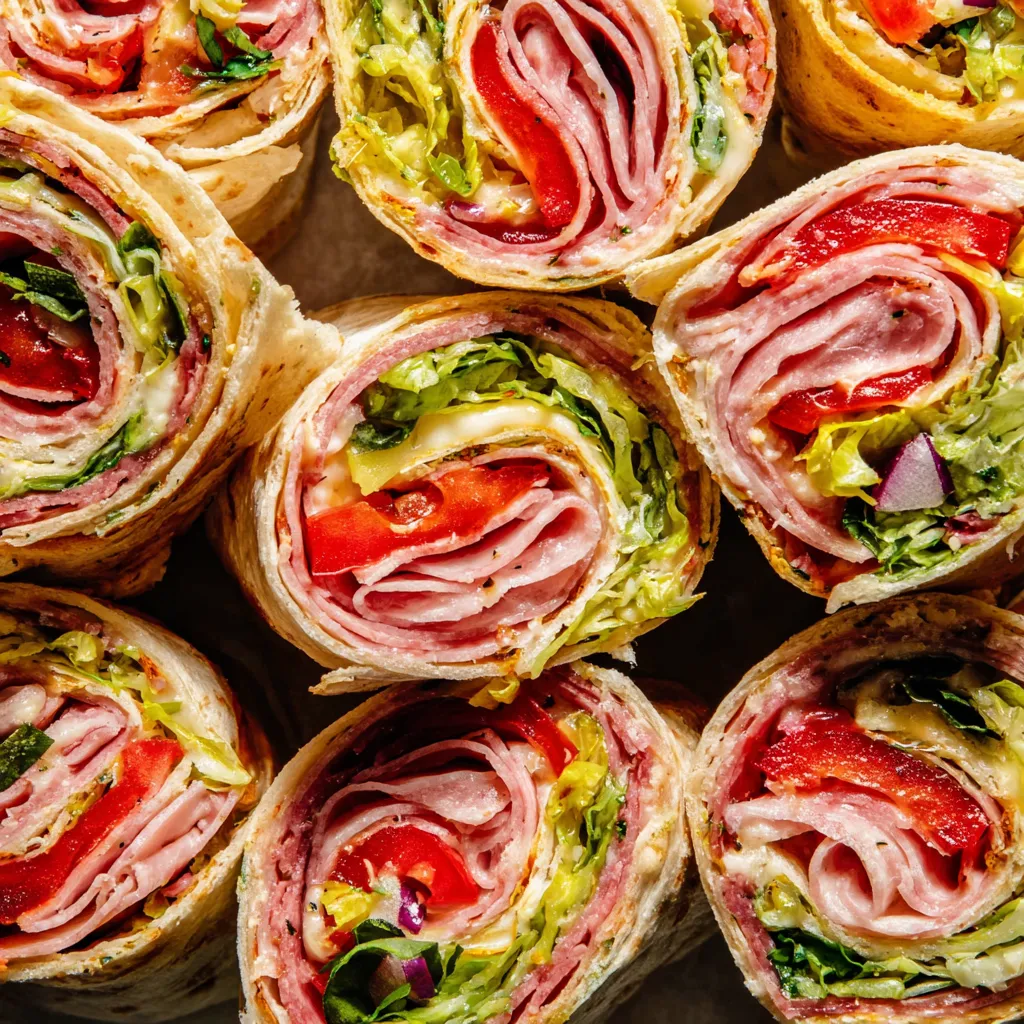 Italian Grinder Pinwheels.