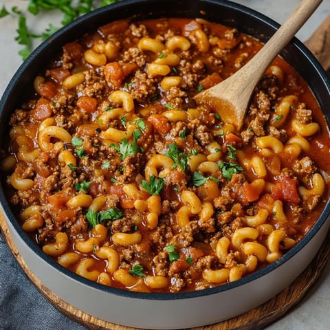Comforting American Goulash