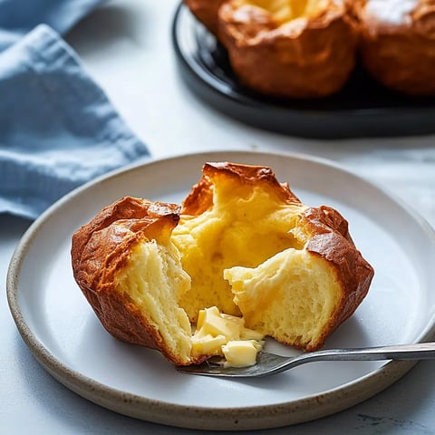 Golden and Crispy Homemade Popovers