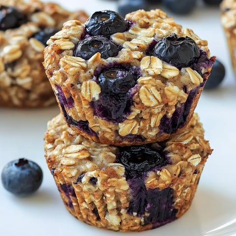 Blueberry Banana Oatmeal Cups